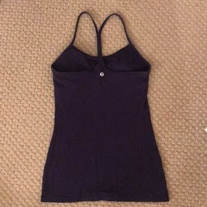 Lululemon Perfect Y Built In Bra Tank Purple